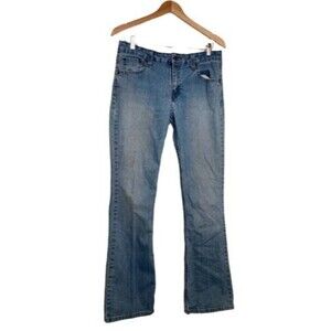 Levis Signature Women's Low Rise Bootcut Distress Denim Jeans 10 Vintage Blue